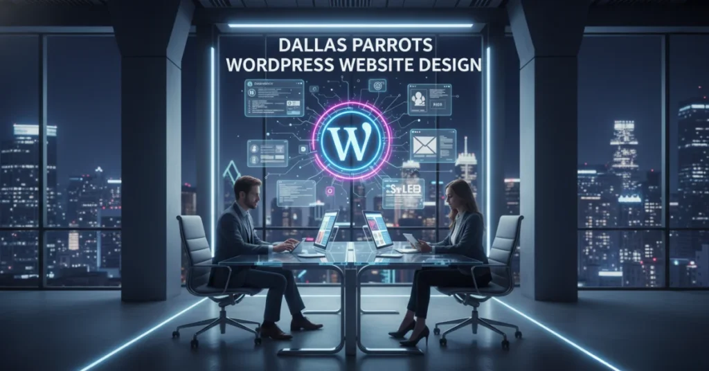 Dallas Parrots WordPress Website Design