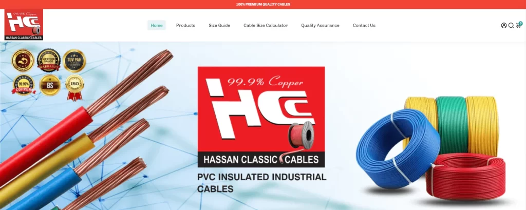 hassan classic cables website