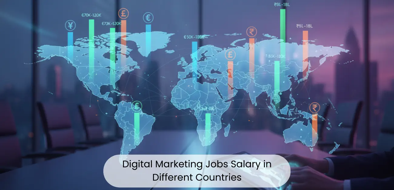 Digital Marketing Jobs Salary in Different Countries