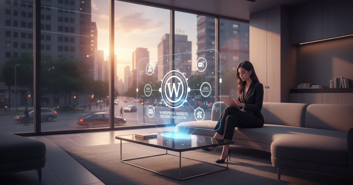 WordPress Website Design For DIGIFIK