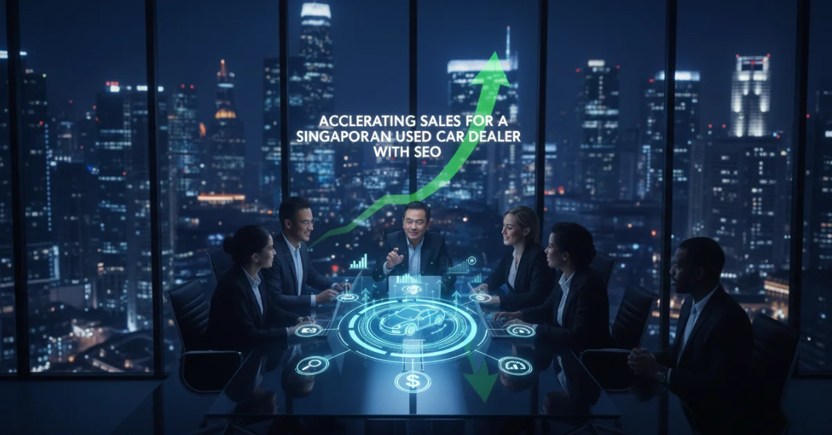 Accelerating Sales for a Singaporean Used Car Dealer With SEO
