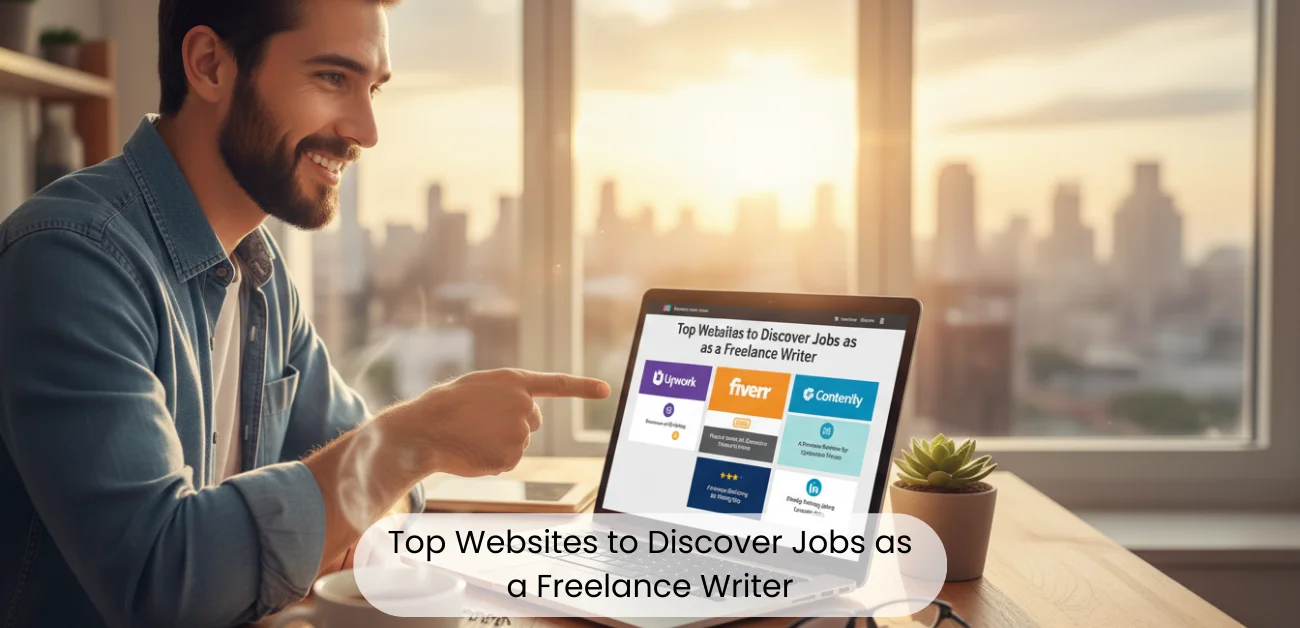 Top Websites to Discover Jobs as a Freelance Writer