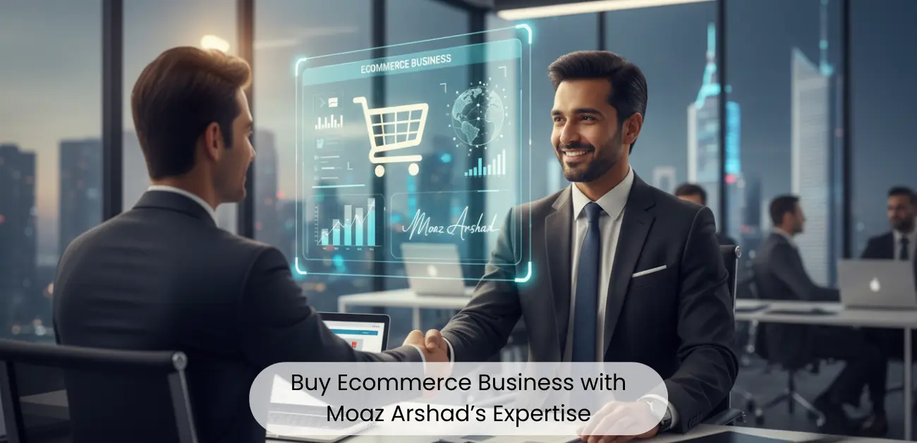 Buy Ecommerce Business with Moaz Arshad’s Expertise