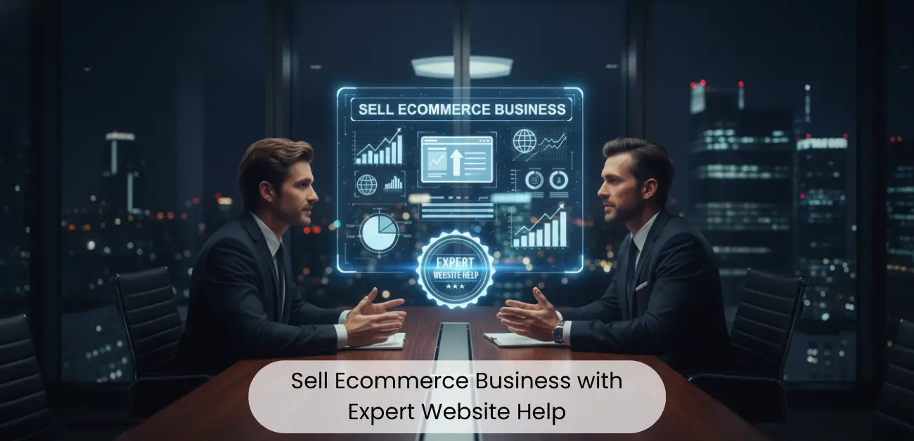 Sell Ecommerce Business with Expert Website Help